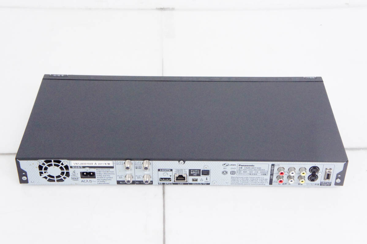 中古 Panasonicパナソニック ハイビジョンブルーレイディスク