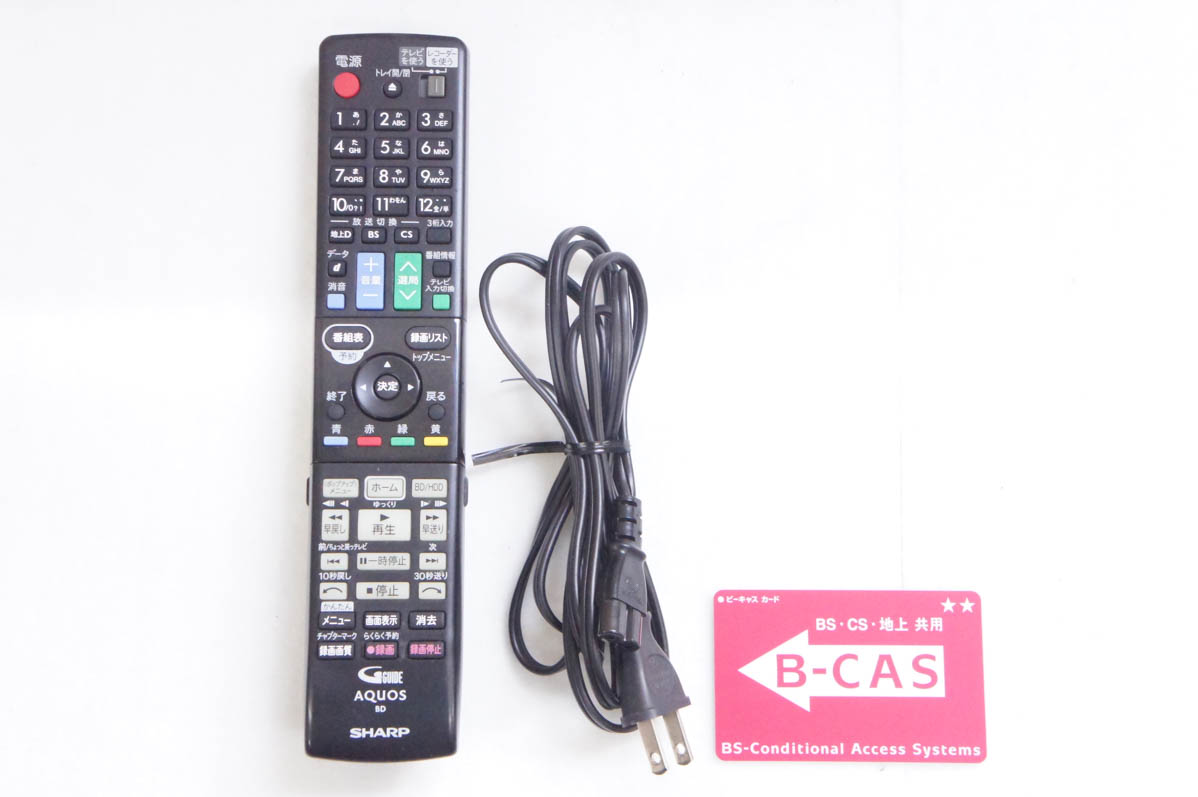中古 SHARPシャープ ブルーレイレコーダー BD-T510 トリプルチューナー