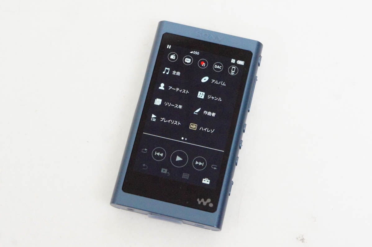 中古 SONYソニー ポータブルオーディオプレーヤー Walkmanウォークマン NW-A55 16GB ハイレゾ音源対応｜snet-shop