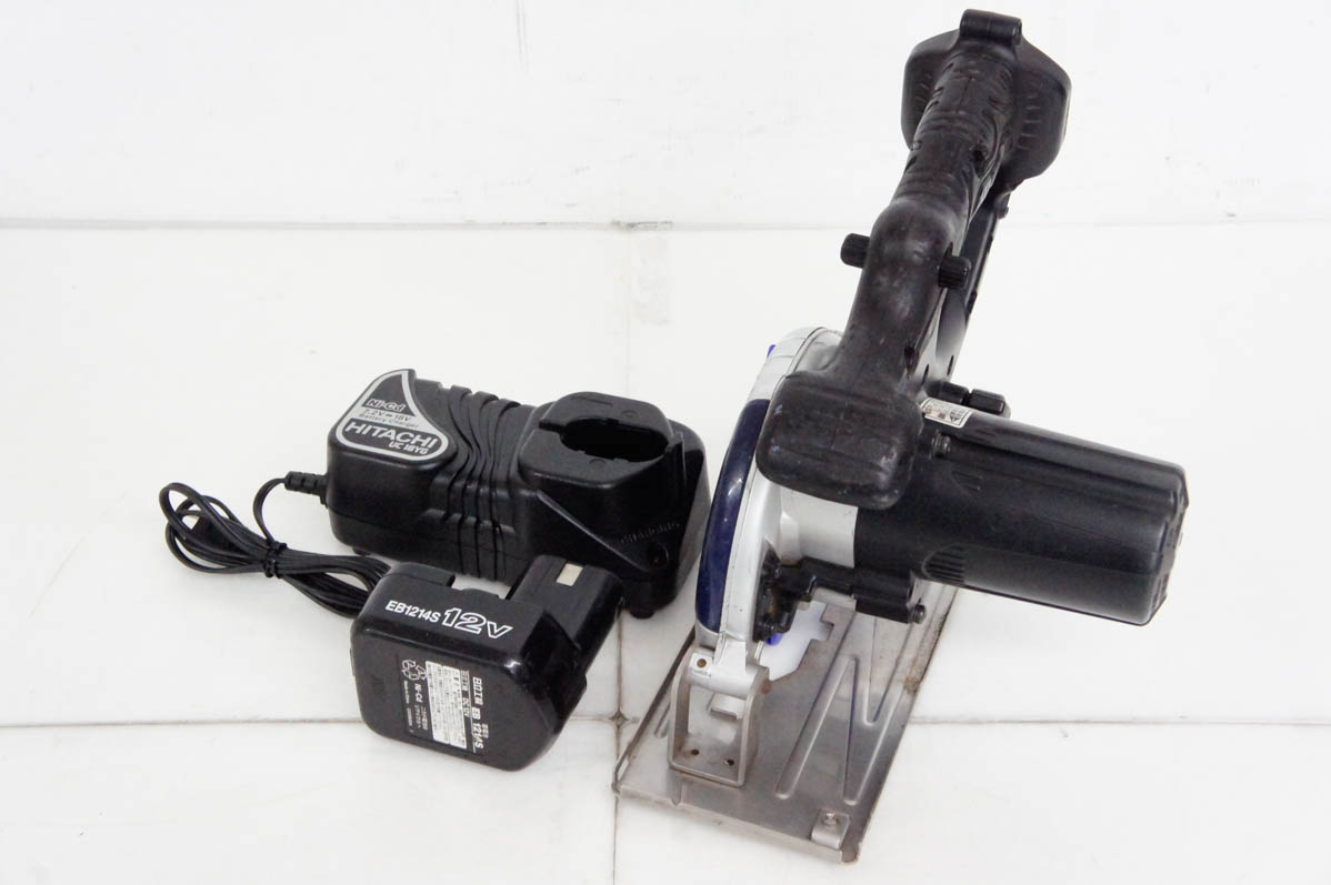 日立工機FC 12D 125mmコードレス丸のこ HiKOKI(日立工機) FC12D(2SG) コードレス丸のこ(DIY用) ウエダ