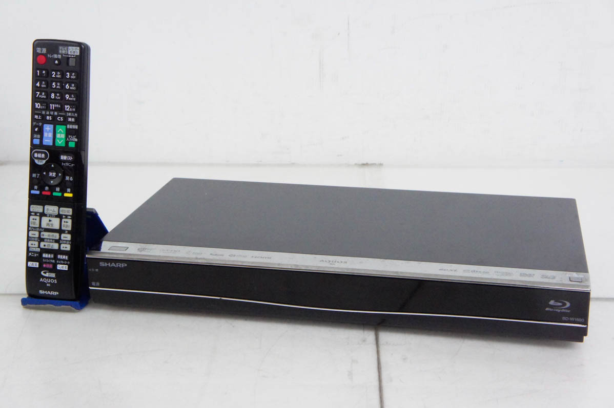 中古 SHARPシャープ ブルーレイディスクレコーダー AQUOSアクオス