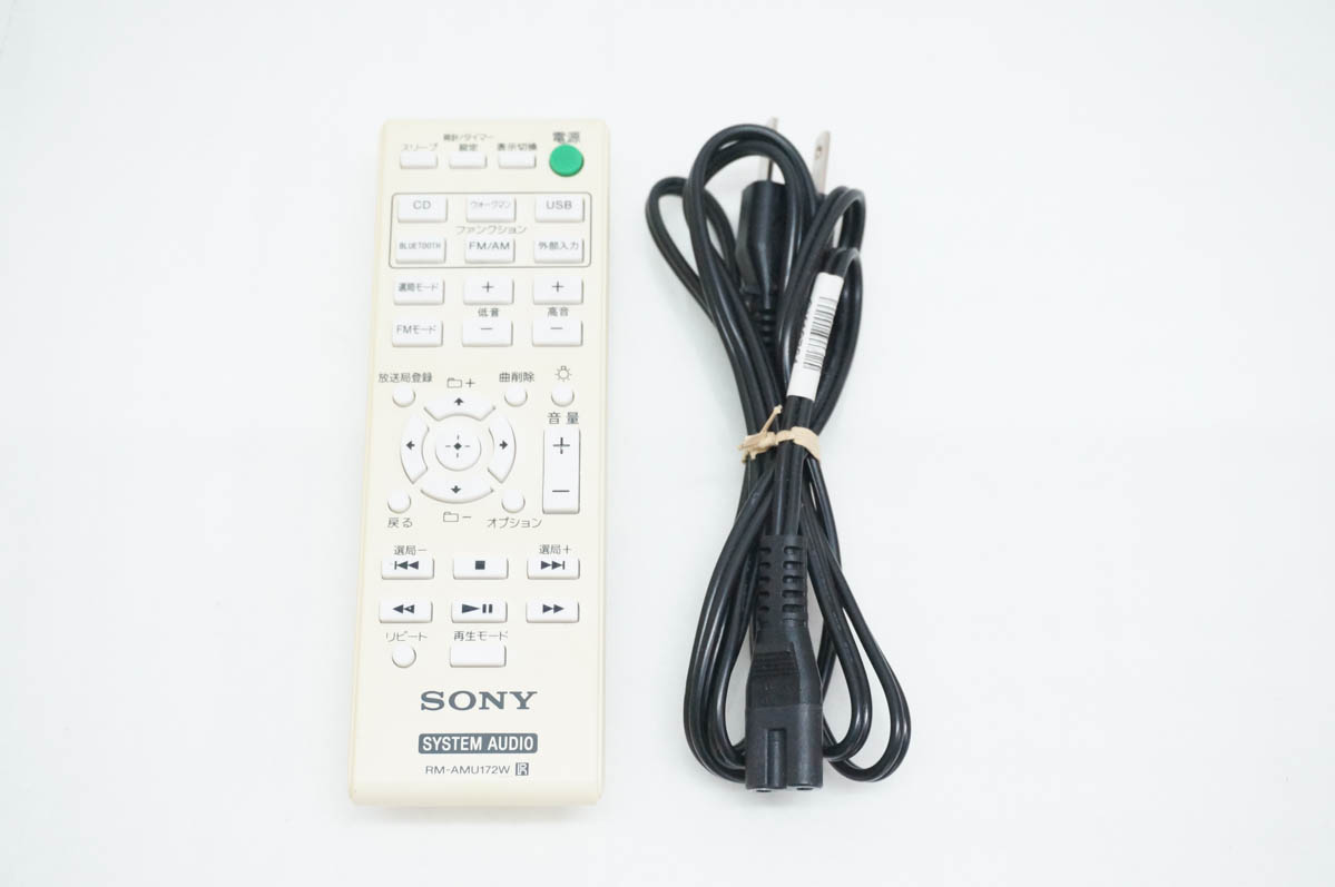 中古 SONYソニー マルチコネクトコンポ CD／ラジオ CMT-BT60 Bluetooth