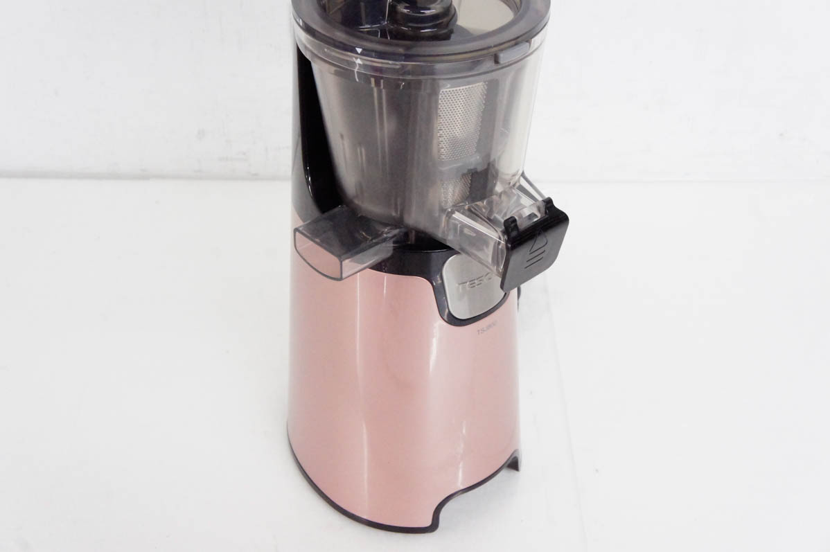 中古 TESCOMテスコム スロージューサー TSJ800-P ローズピンク