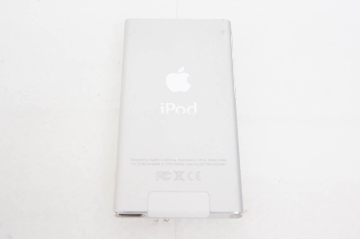 中古 Appleアップル iPod nano 16GB MKN22J シルバー : d0142923
