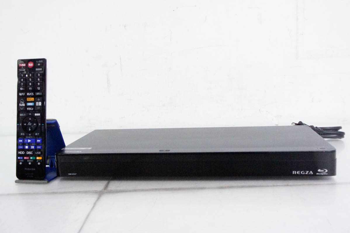 BDレコーダー TOSHIBA REGZA DBR-W507 中古動作品 中古 東芝TOSHIBA ブルーレイレコーダー DBR-W507 Wチューナー