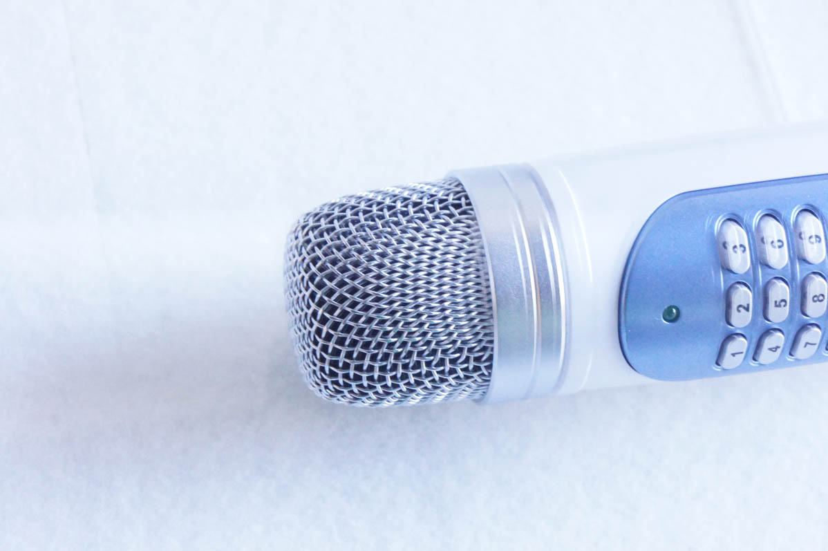 中古 夢グループ パーソナルカラオケマイク カラオケ1番 YK-3008 家庭