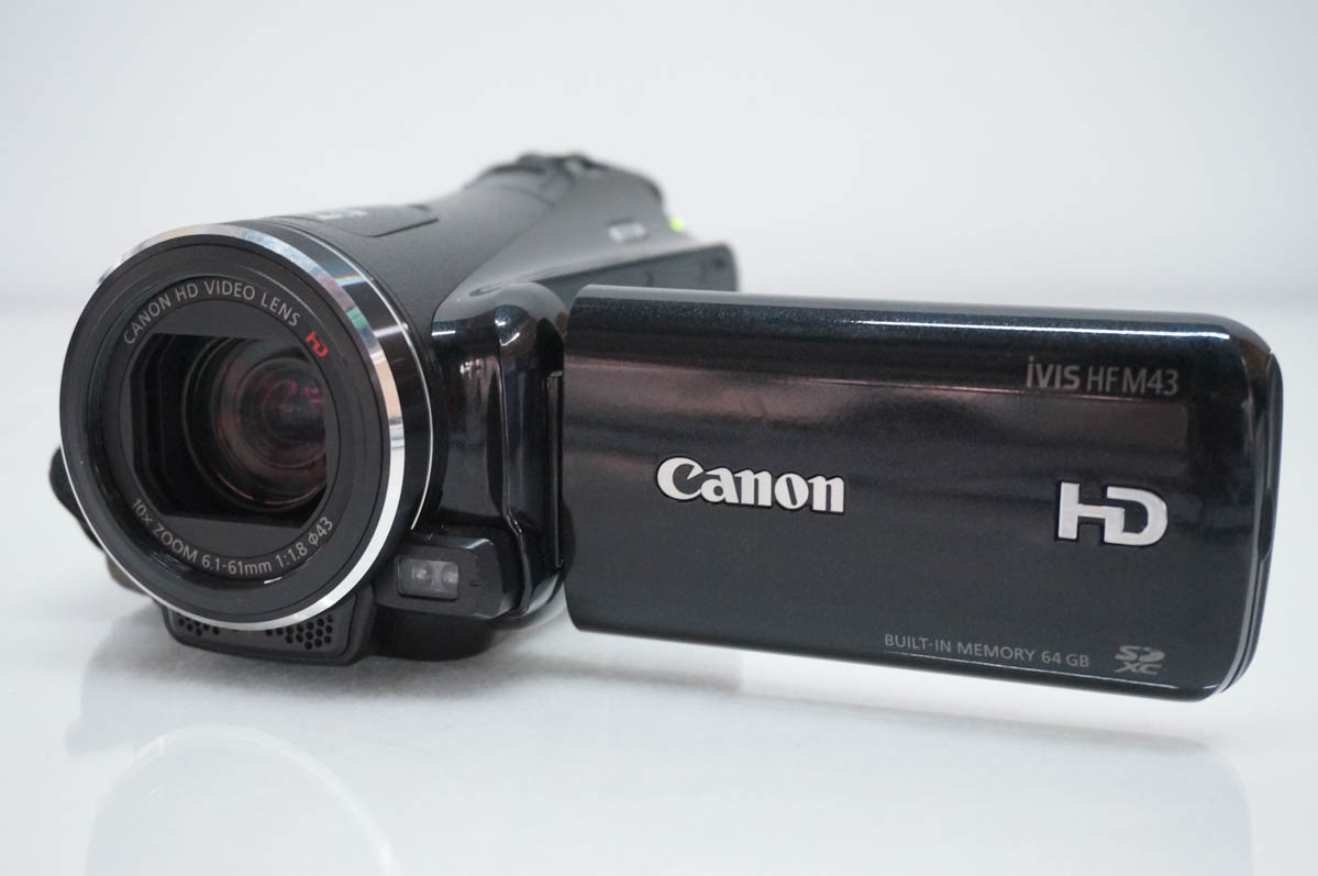 【中古】Canon キヤノン iVIS HF M43 ブラック ビデオカメラ 中古 Canonキャノン ハイビジョンデジタルビデオカメラ iVIS HF M43