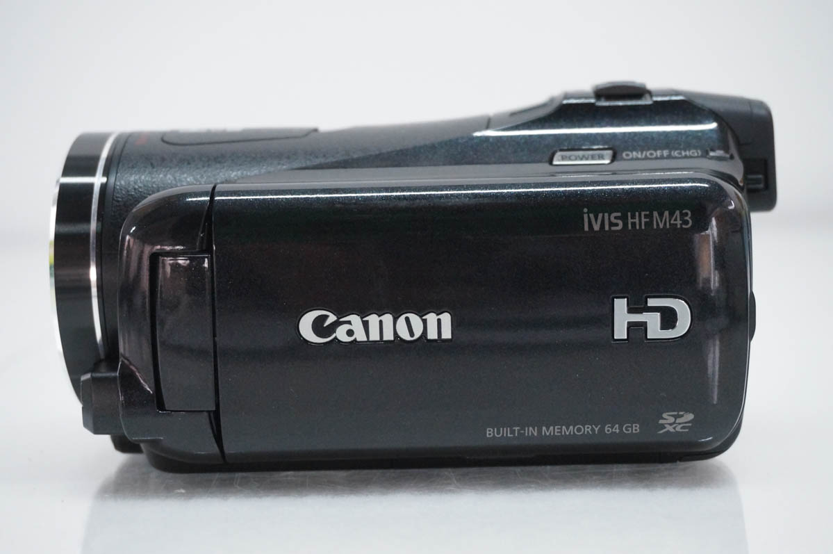 【中古】Canon キヤノン iVIS HF M43 ブラック ビデオカメラ 中古 Canonキャノン ハイビジョンデジタルビデオカメラ iVIS HF M43