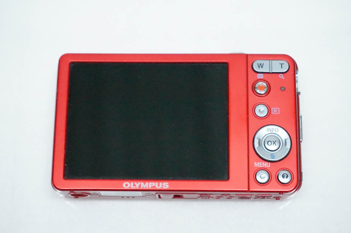 中古 OLYMPUSオリンパス コンパクトデジタルカメラ 1400万画素 VG-120