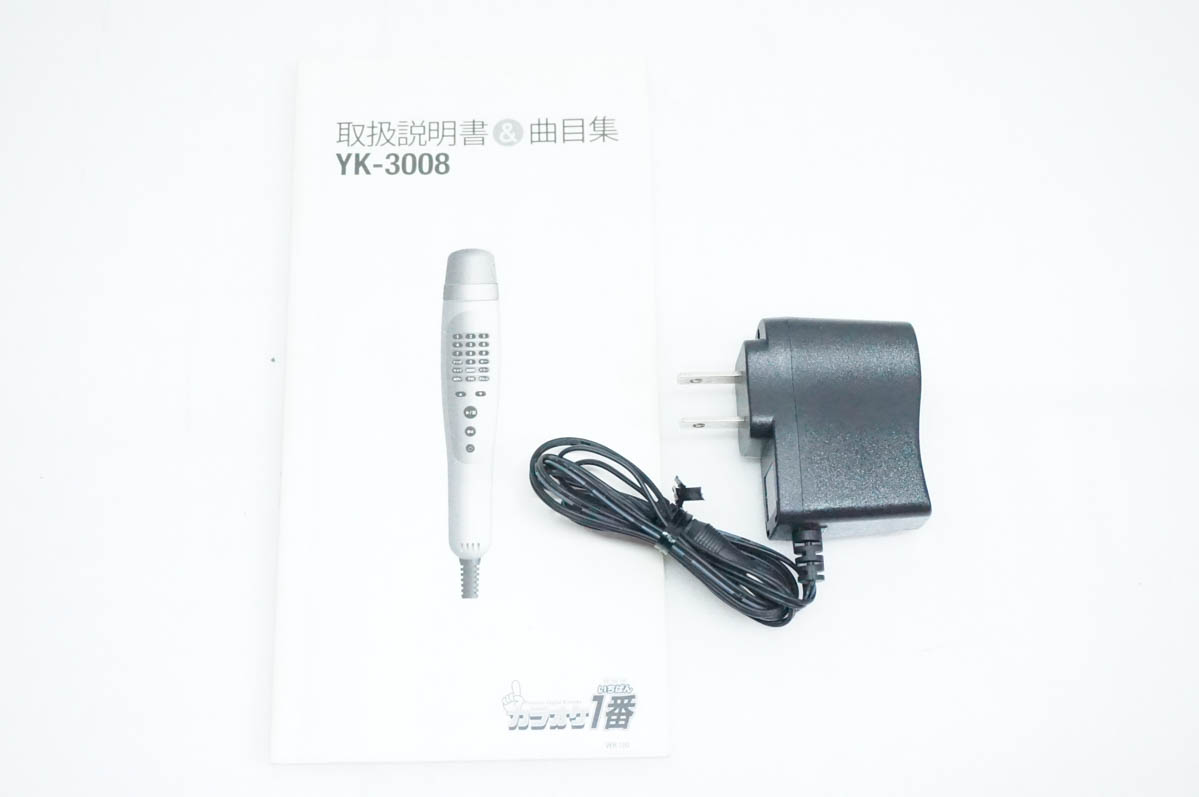 中古 C 夢グループ パーソナルカラオケマイク カラオケ1番 YK-3008