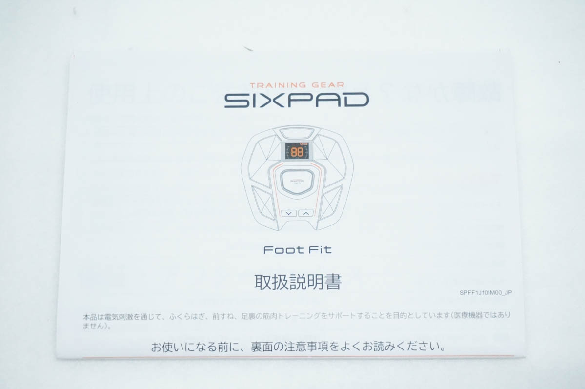 中古 MTG EMS トレーニングギア SIXPAD Foot Fitシックスパッドフット