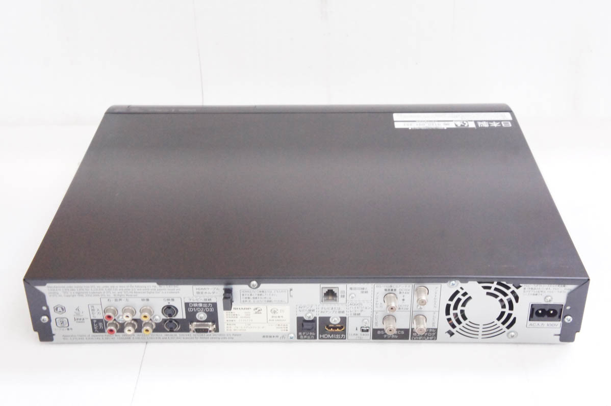 ss7198　シャープ ブルーレイレコーダー BD-HD22 アクオス 250GB ブラック 取扱説明書付 リモコン付 SHARP AQUOS ブルーレイディスクレコーダー 黒 Blu-ray DVD HDD 録画 ダビング BDレコーダー 中古 機種別サポート情報（BD-HD22）│BDレコーダー・プレーヤー／4K