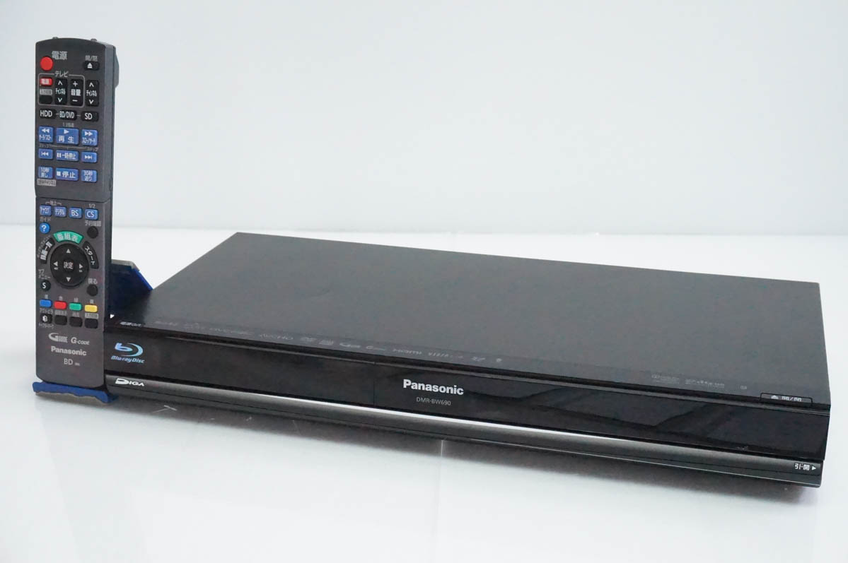 中古 Panasonicパナソニック HDD搭載ハイビジョンブルーレイディスク