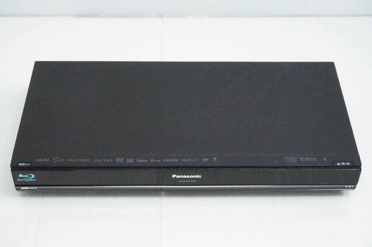中古 Panasonicパナソニック HDD搭載ハイビジョンブルーレイディスク