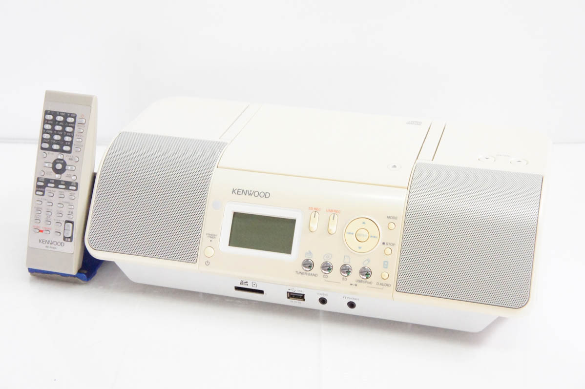 中古 C KENWOODケンウッド パーソナルオーディオシステム CD／USB／SD