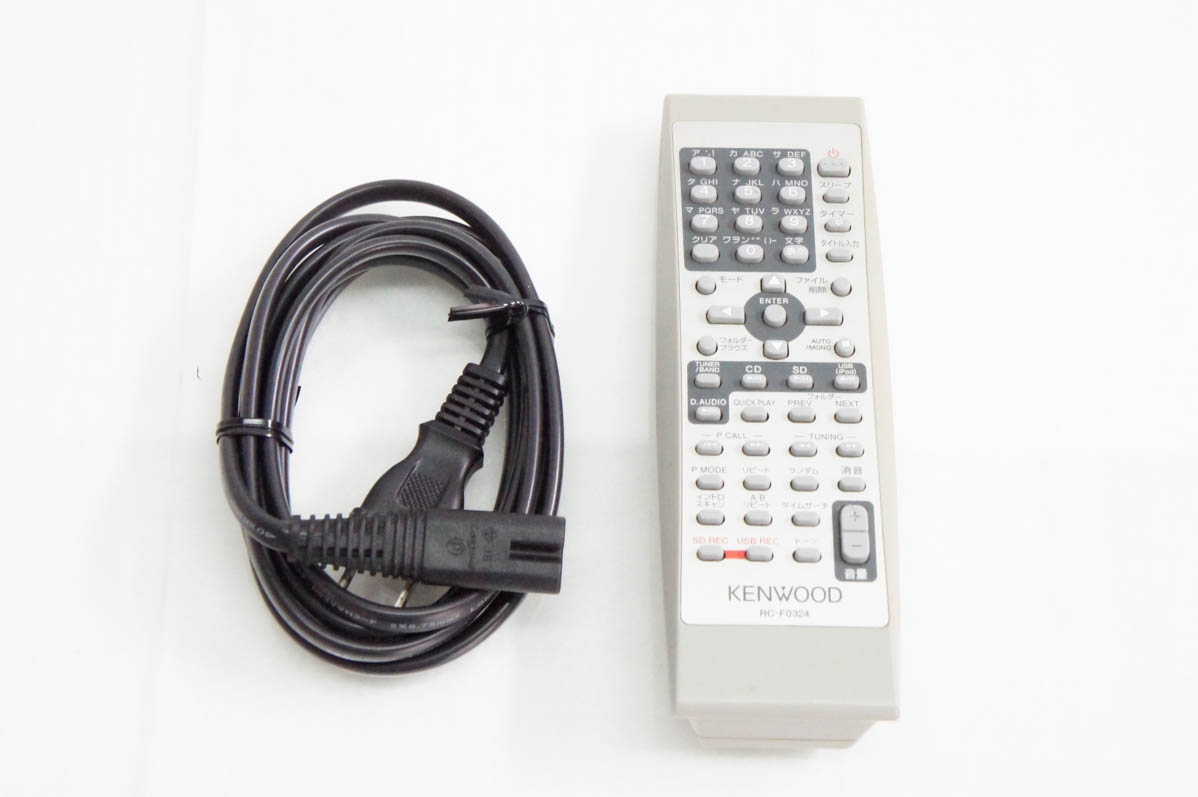 中古 C KENWOODケンウッド パーソナルオーディオシステム CD／USB／SD