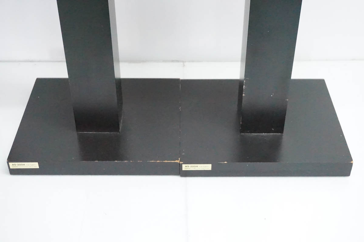 ONKYO AS-200H スピーカースタンド ブラック 中古 C ONKYOオンキヨー スピーカースタンド AS-200H : エスネット