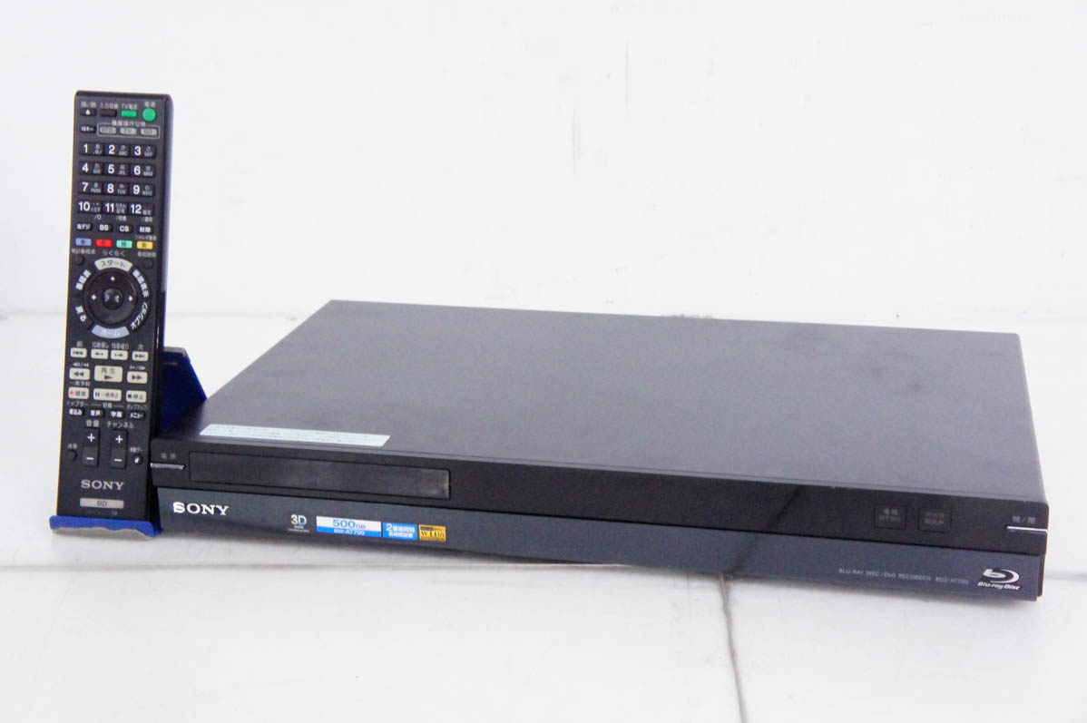 中古 SONYソニー ブルーレイディスク/DVDレコーダー BDZ-AT700