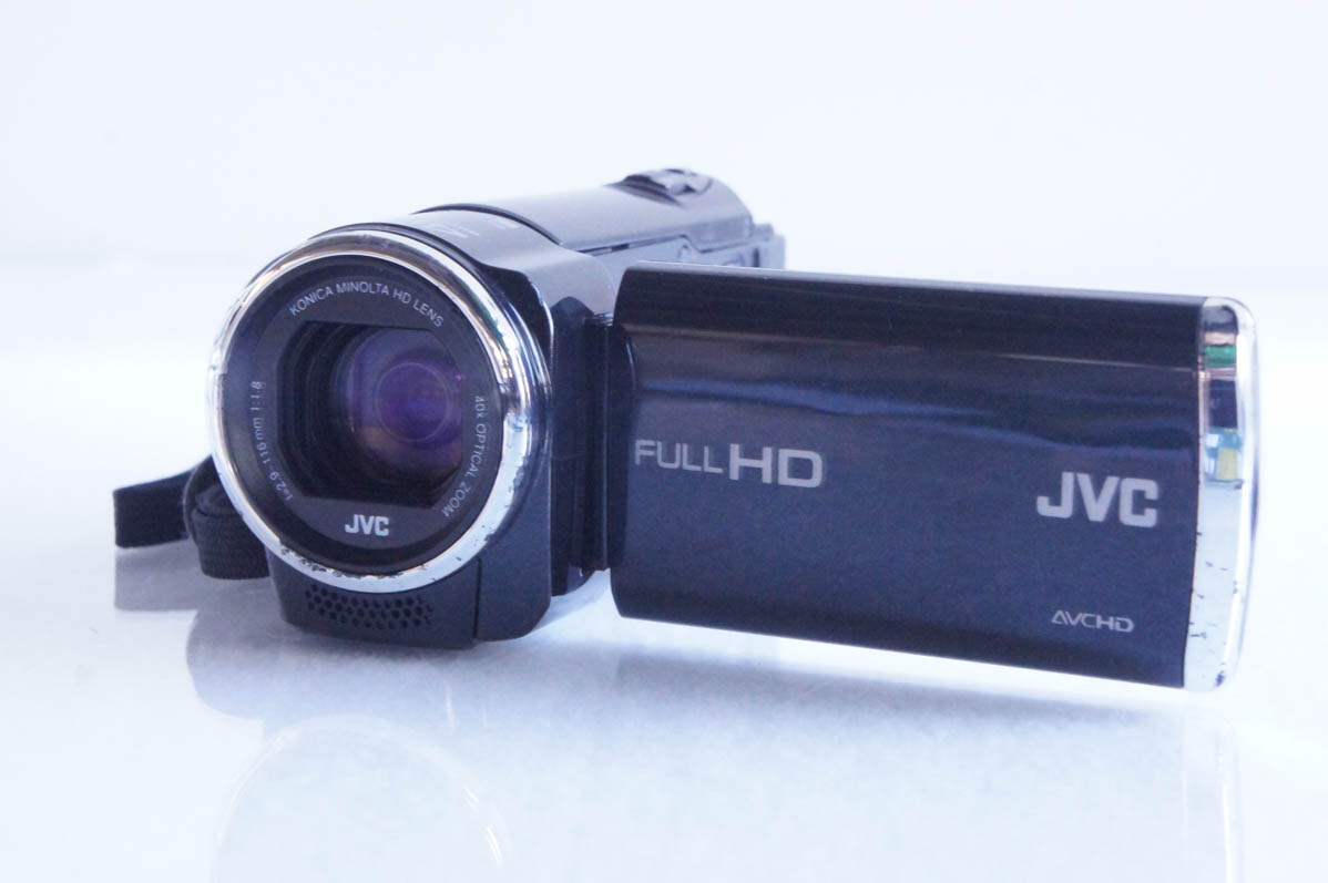 中古 JVC Victorビクター エブリオEverio ハイビジョンメモリービデオ GZ-E139 ビデオカメラ