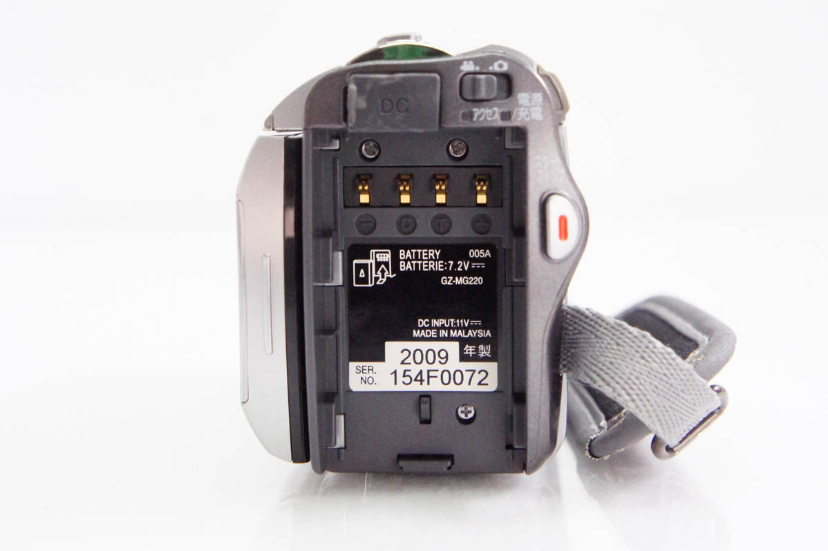 【おいも様】Victor JVC Everio GZ-HM190-R 動作確認済 中古 JVC Victorビクター ビデオカメラ GZ-MG220 Everioエブリオ