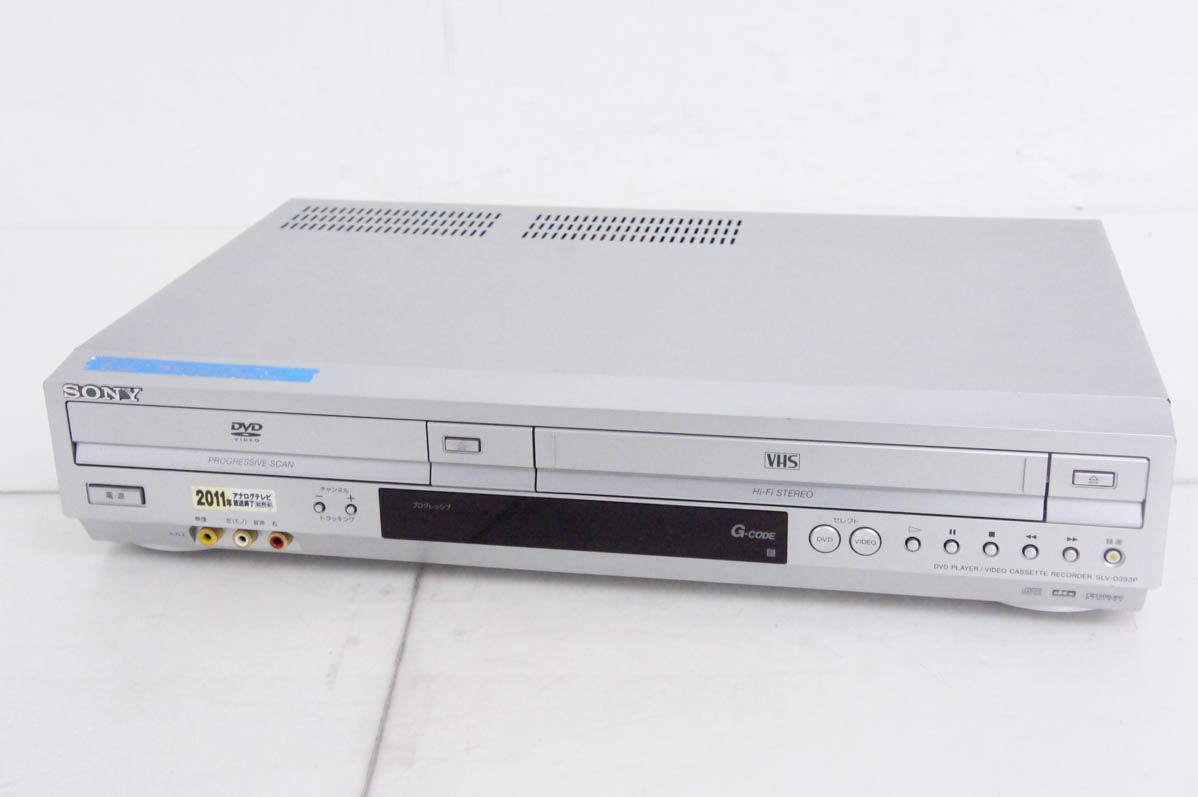  SONYˡ VHSӥǥǥåηDVDץ졼䡼 S-VHS SLV-D393P