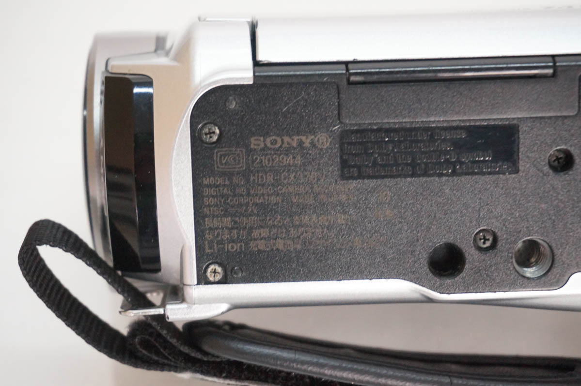 中古 SONYソニー ハンディカム ハイビジョンデジタルビデオカメラ 64GB HDR-CX370V_7