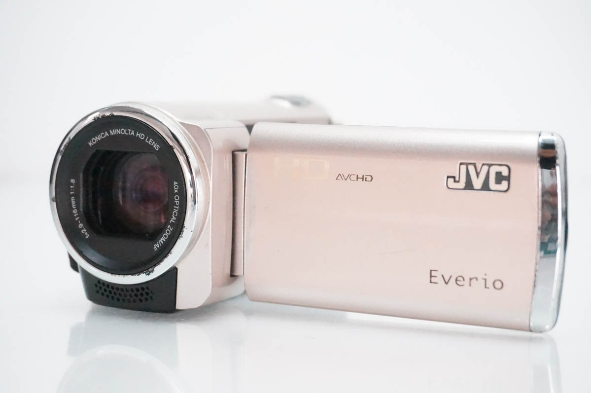 中古 JVC Victorビクター エブリオEverio デジタルビデオカメラ GZ