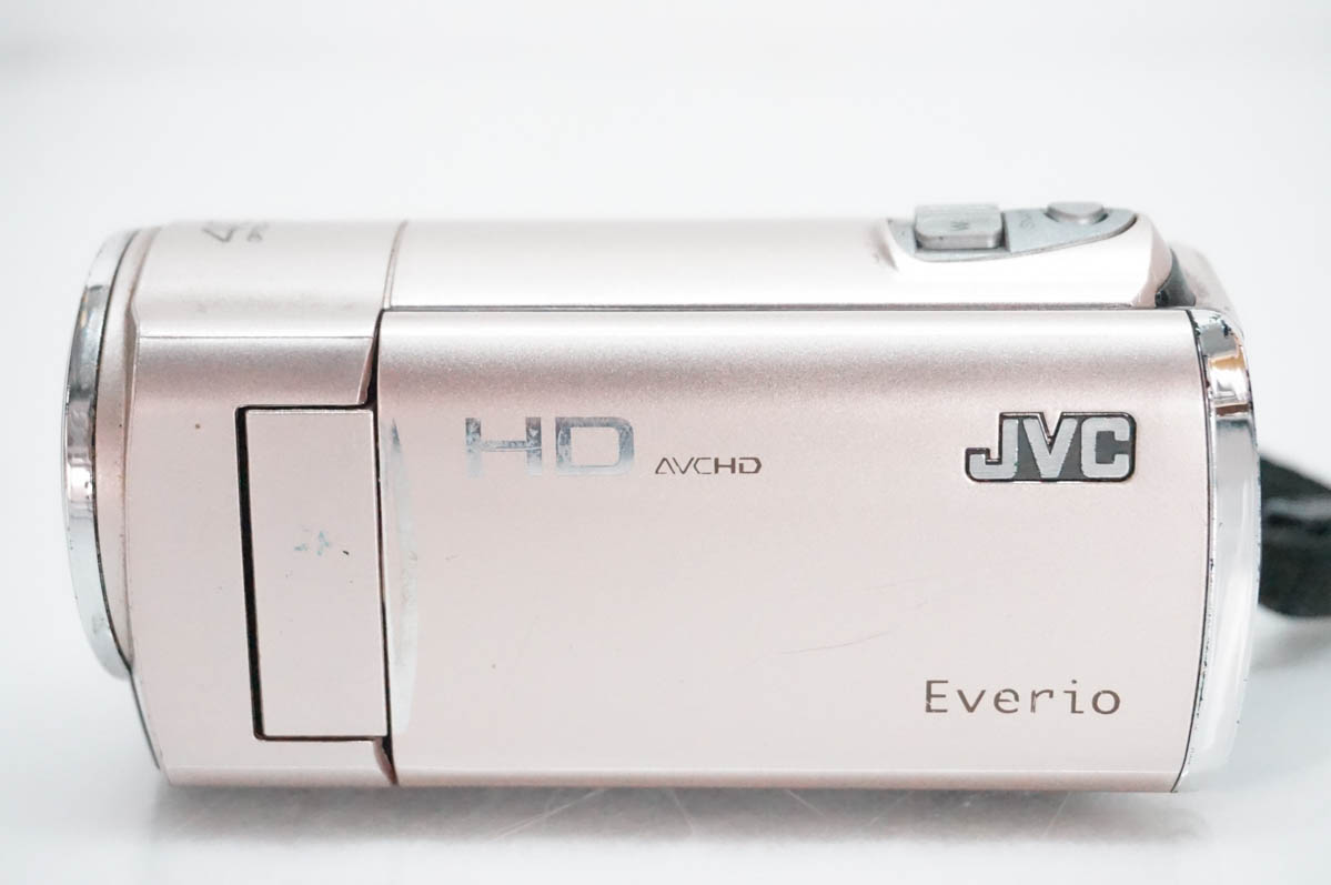 中古 JVC Victorビクター エブリオEverio デジタルビデオカメラ GZ
