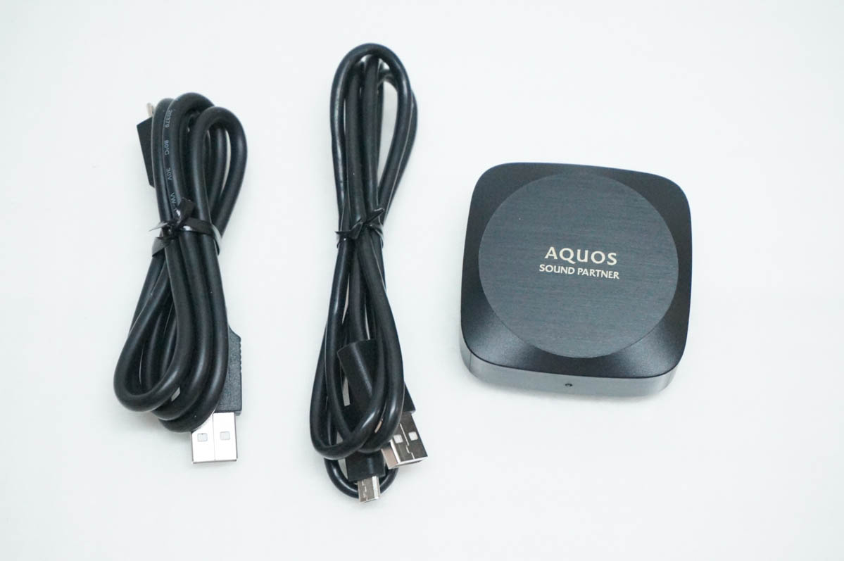 未使用　SHARP AN-SS2 ブラック ネックスピーカー 中古 SHARPシャープ ウェアラブルネックスピーカー AQUOS サウンド