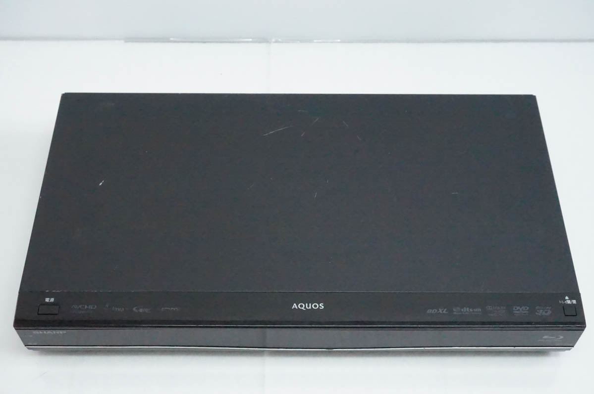 SHARP ブルーレイレコーダー BD-S550（内蔵HDD500GB） 中古動作現状渡しです。 中古】〔中古品〕 500GB HDD内蔵 ブルーレイレコーダー AQUOS