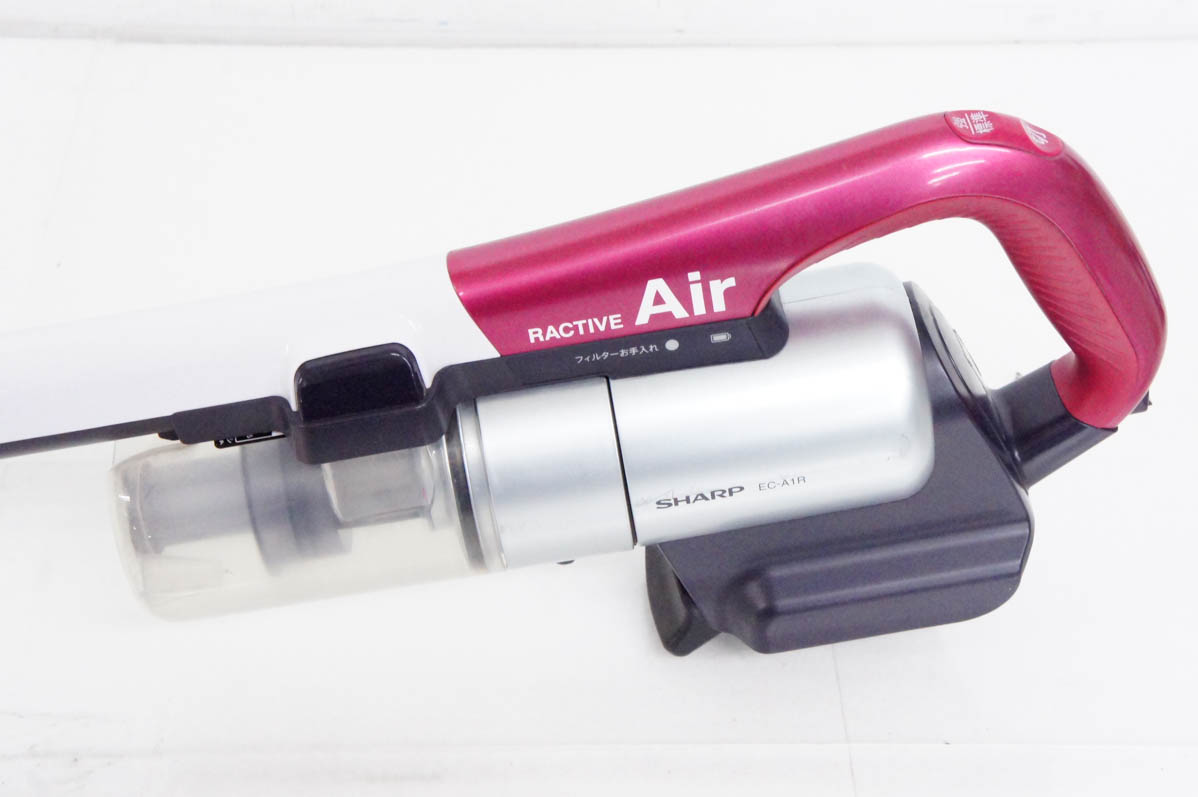 中古 SHARPシャープ コードレススティック掃除機 RACTIVE Air EC-A1R