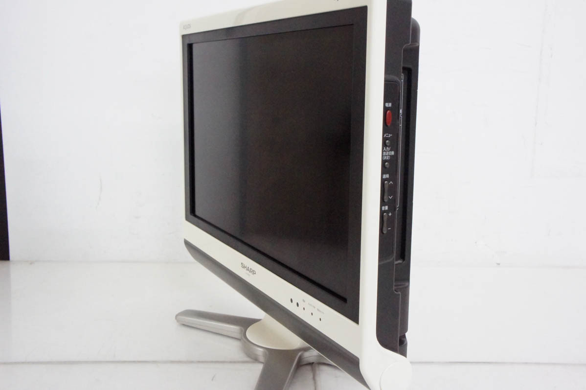 中古 SHARPシャープ 20V型ハイビジョン液晶テレビ AQUOSアクオス