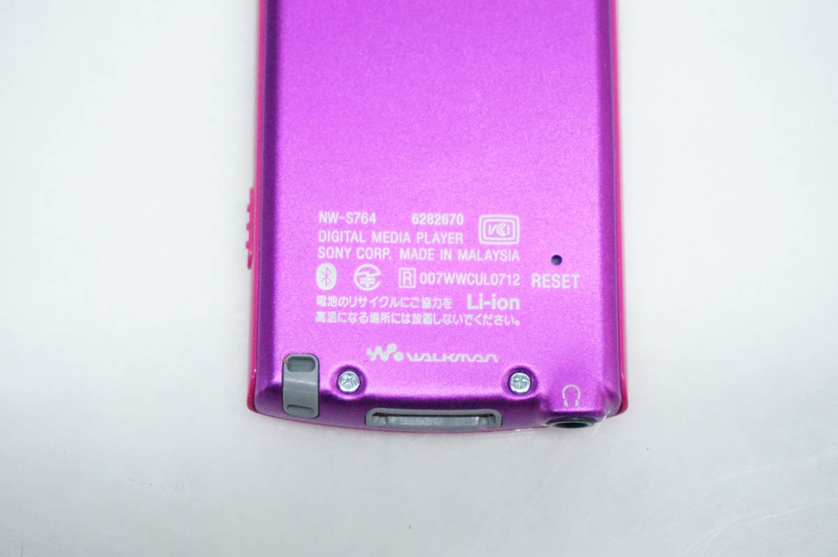 中古 SONYソニー WALKMANウォークマン S760Kシリーズ 8GB NW-S764K