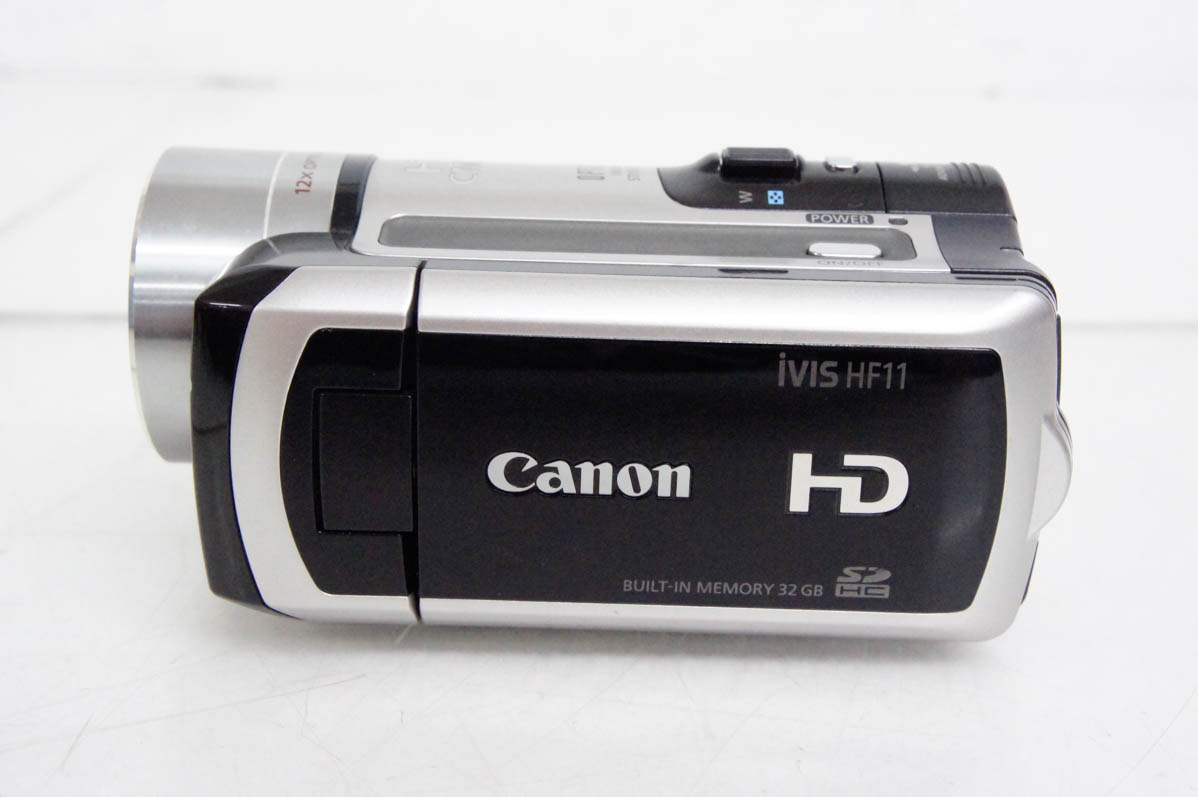 中古 Canonキヤノン HDデジタルビデオカメラ メモリータイプ iVIS HF11