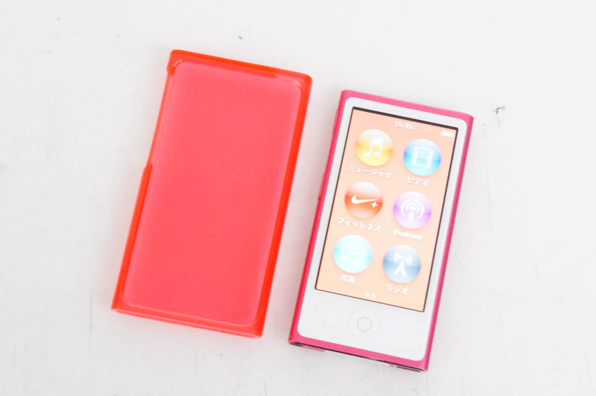 中古 Appleアップル 第7世代 iPod nano 16GB ピンク MD475J : エス