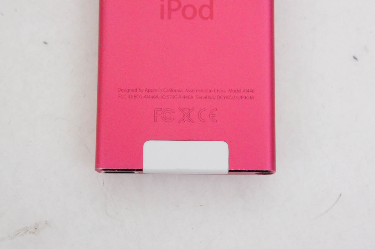 中古 Appleアップル 第7世代 iPod nano 16GB ピンク MD475J : エス