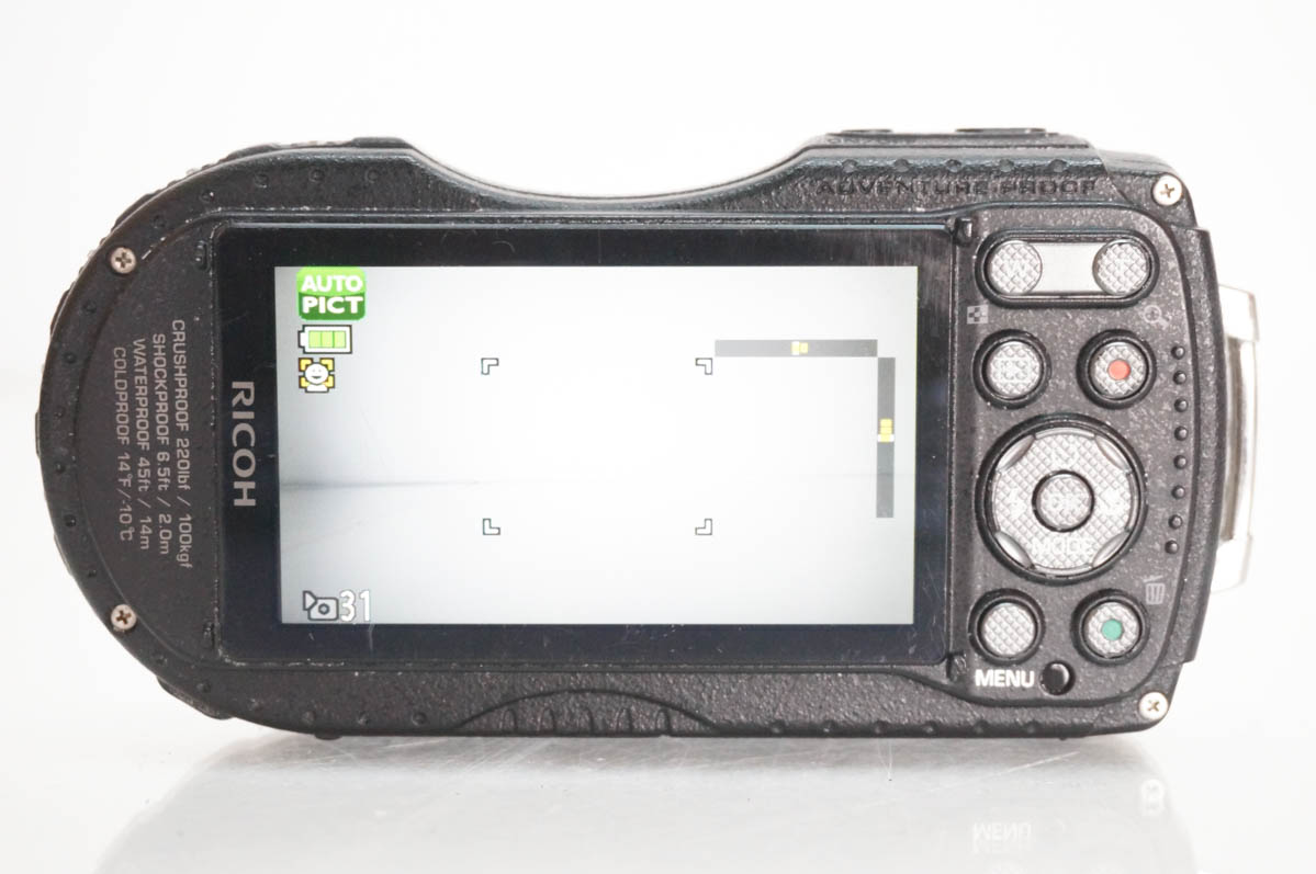 中古 RICOHリコー コンパクトデジタルカメラ WG-4 防水 : エスネット