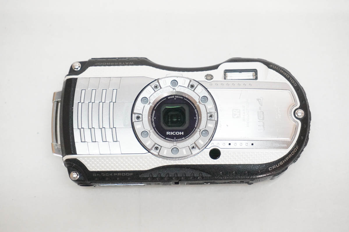 中古 RICOHリコー コンパクトデジタルカメラ WG-4 防水 : エスネット