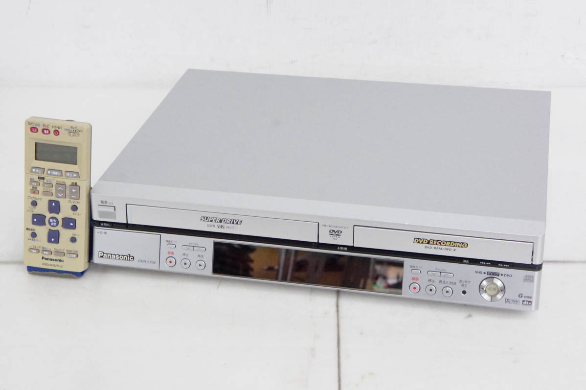  Panasonicѥʥ˥å DIGA DMR-E70V DVDץ졼䡼ηVHSӥǥǥå ӥ󥰵ǽ
