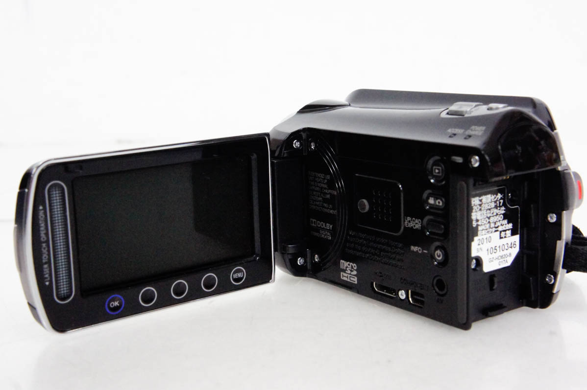 GZ-HD620 ビデオカメラ Everio エブリオ　JVC ビクター ハイビジョンハードディスクムービー“Everio（エブリオ）”「GZ