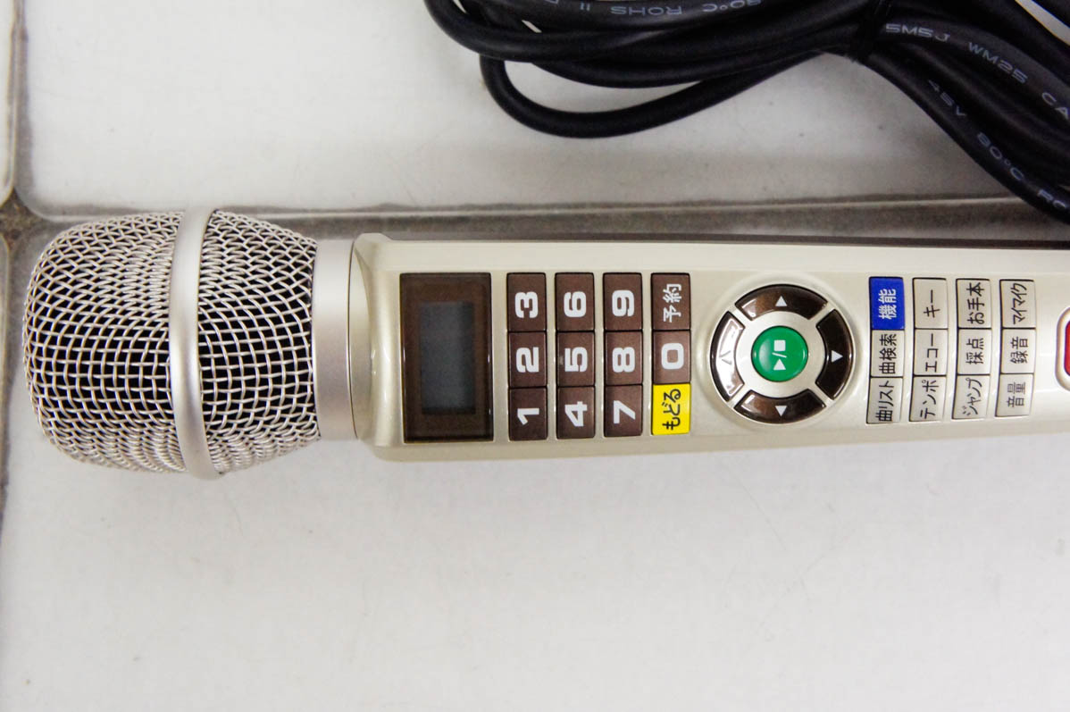 中古 ペアマイク付き ON STAGE オンステージ 家庭用カラオケ PK-113GT