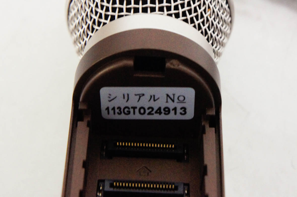 中古 ペアマイク付き ON STAGE オンステージ 家庭用カラオケ PK-113GT