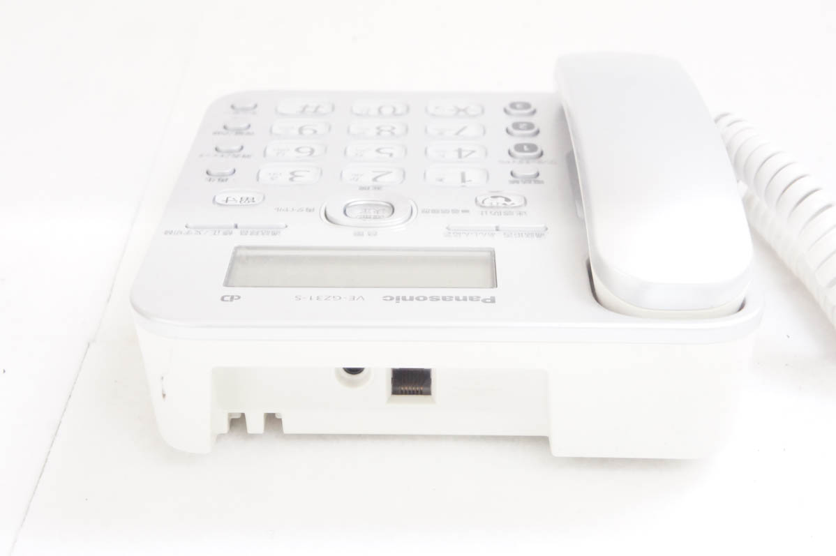 中古 Panasonicパナソニック 電話機 RU・RU・RU VE-GZ31 親機のみ