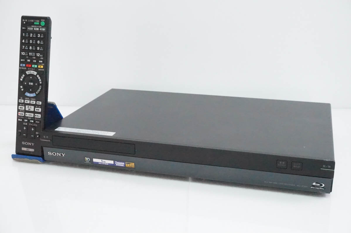 中古 SONYソニー ブルーレイレコーダー BDZ-AT900 HDD1TB Wチューナー