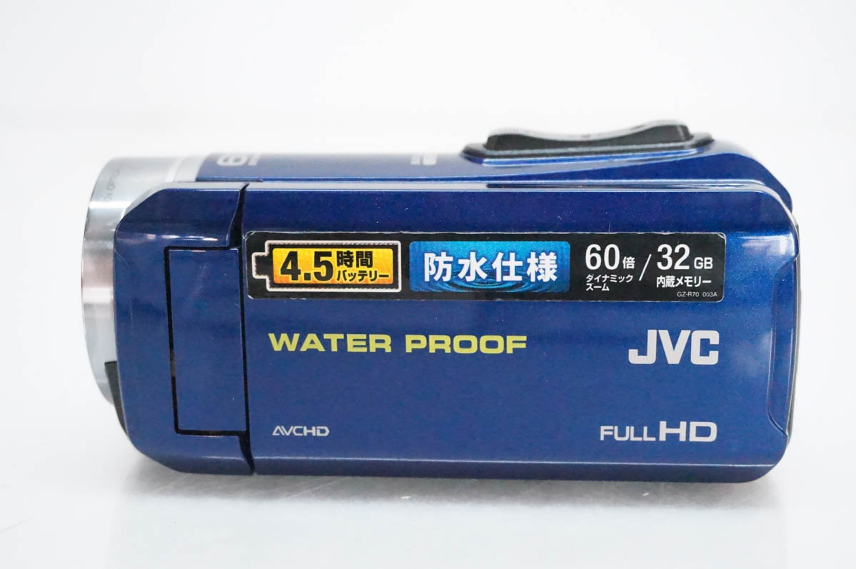 中古 JVC Everioエブリオ GZ-R70-A ハイビジョンメモリームービー 32GB