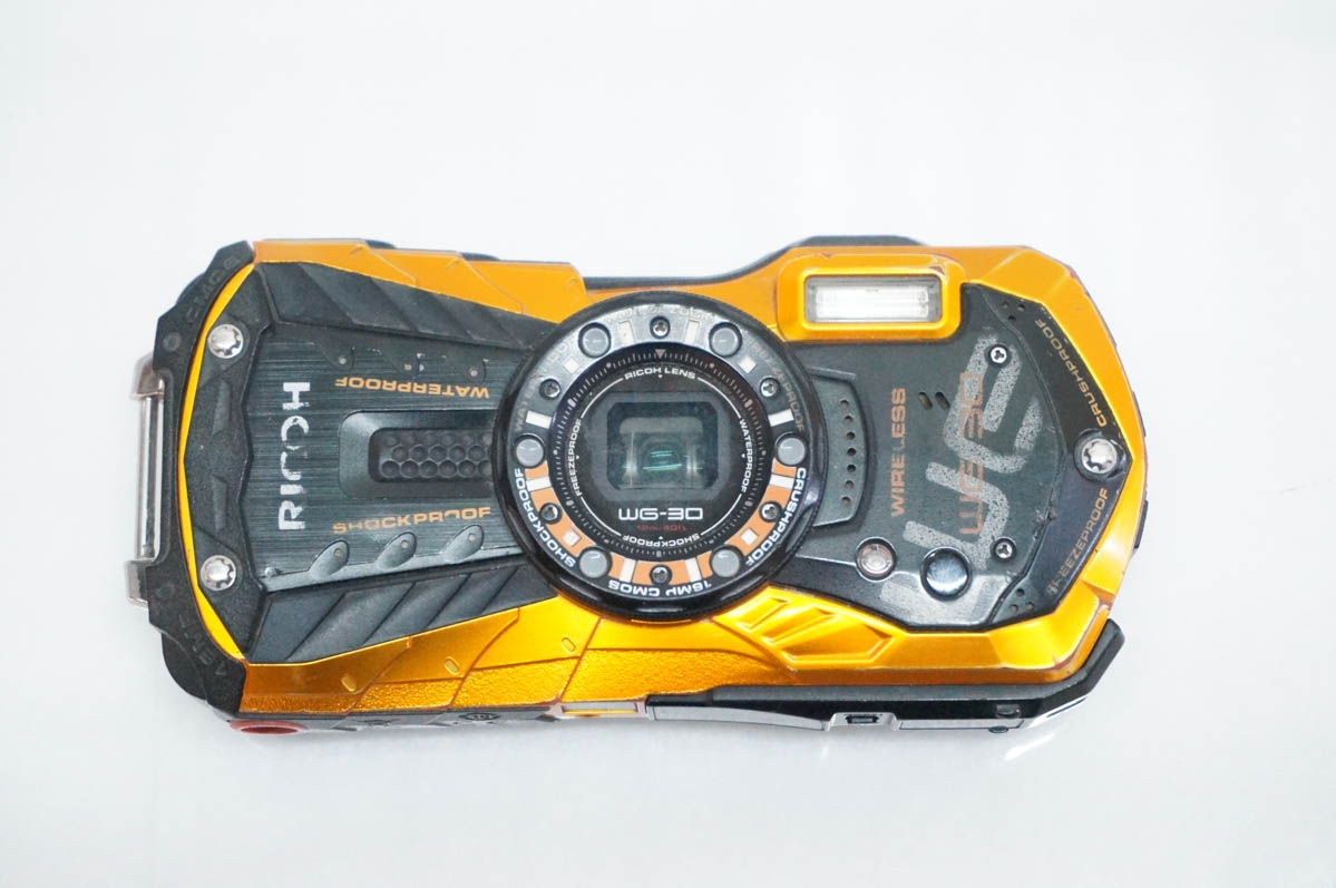 中古 RICOHリコー デジタルカメラ 1600万画素 WG-30 防水防塵 タフネス