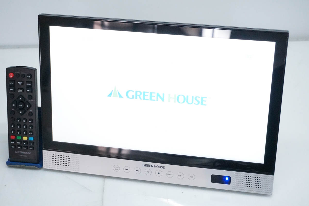 中古 GREEN HOUSE ポータブルブルーレイディスクプレーヤー 14N1PBD BD