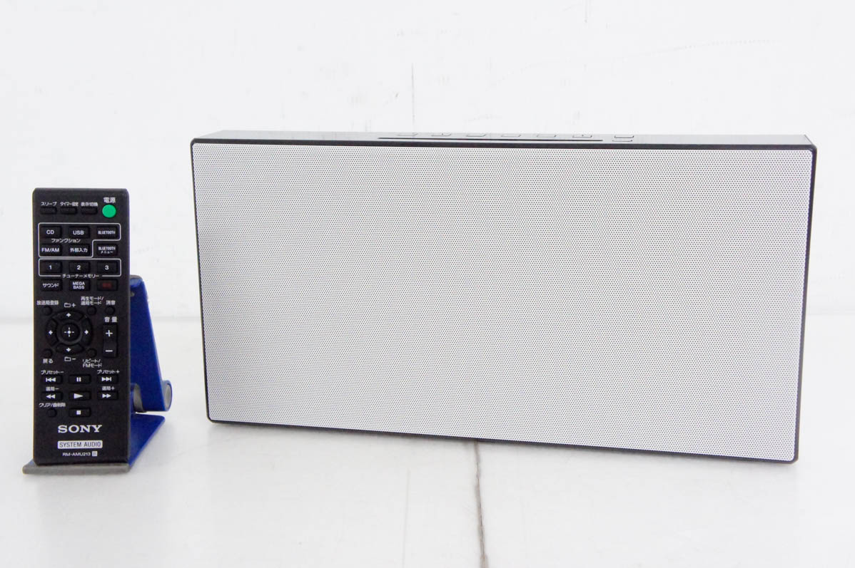 R 中古 SONY マルチコネクトコンポ Bluetooth機能搭載 ワイドFM対応 CMT-X3CD 2017年製 中古 SONYソニー マルチコネクトコンポ CMT-X3CD Bluetooth機能