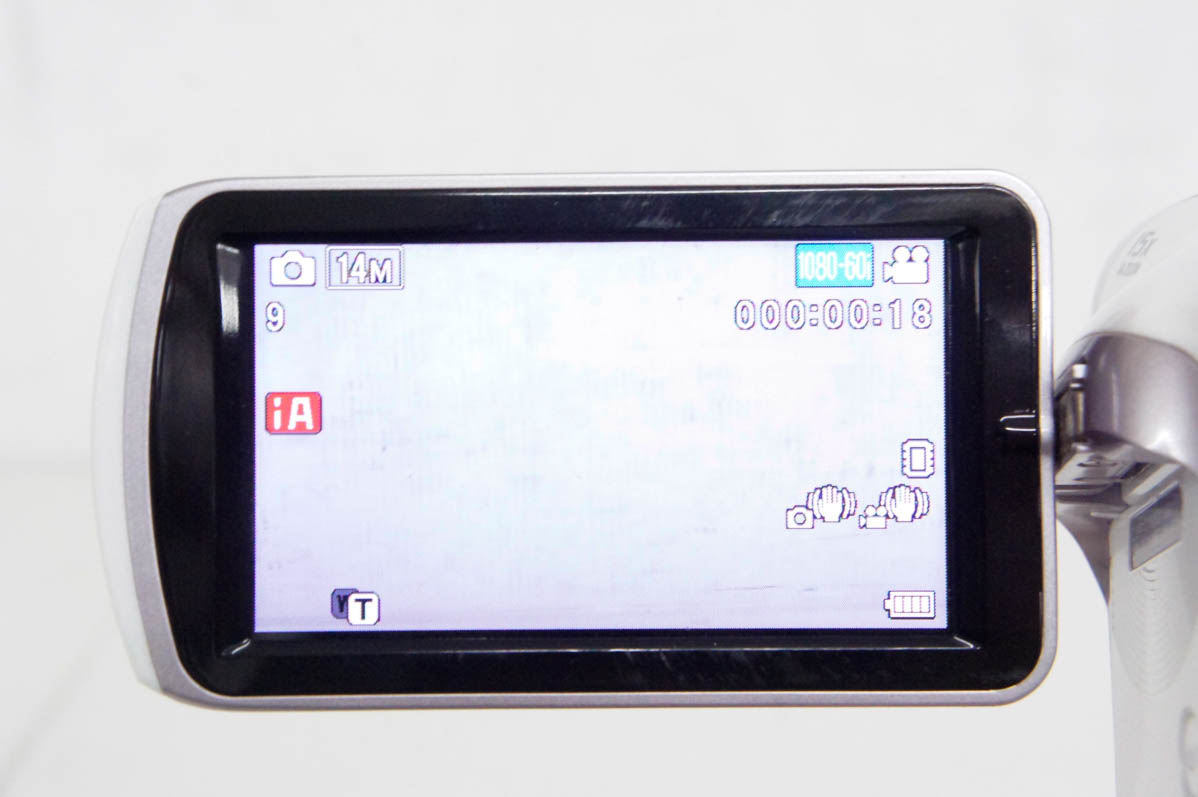 中古 Panasonicパナソニック デジタルムービーカメラ HX-DC2 : エス