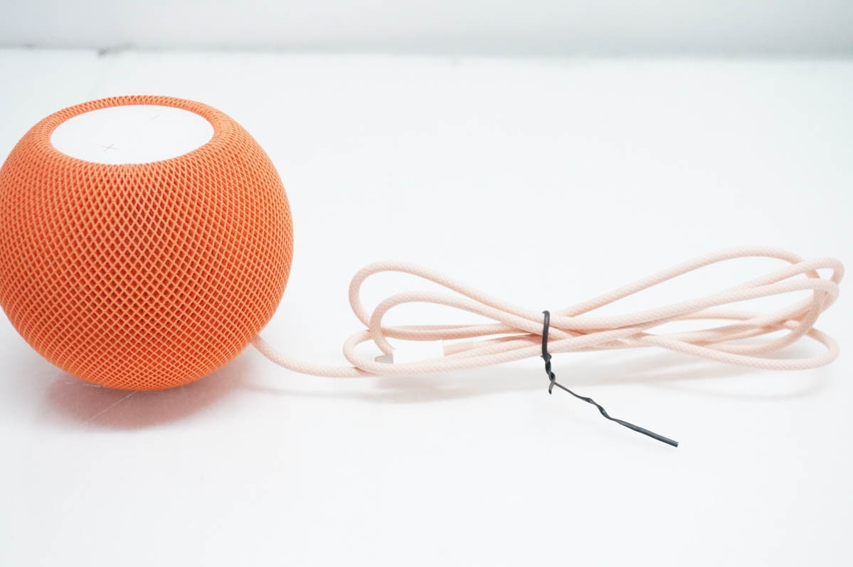 中古 Appleアップル スマートスピーカー HomePod mini オレンジ MJ2D3J